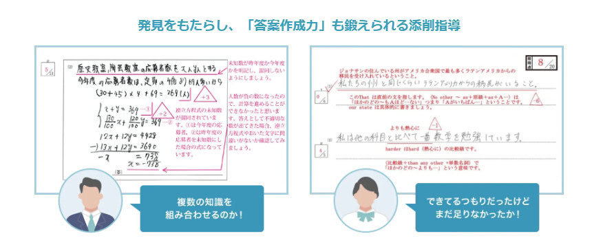 Z会なら添削指導で学力アップ