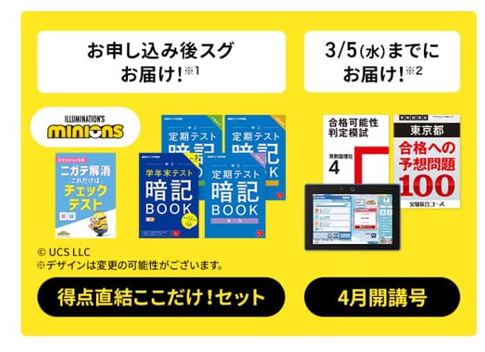進研ゼミ中学3年生講座総復習教材