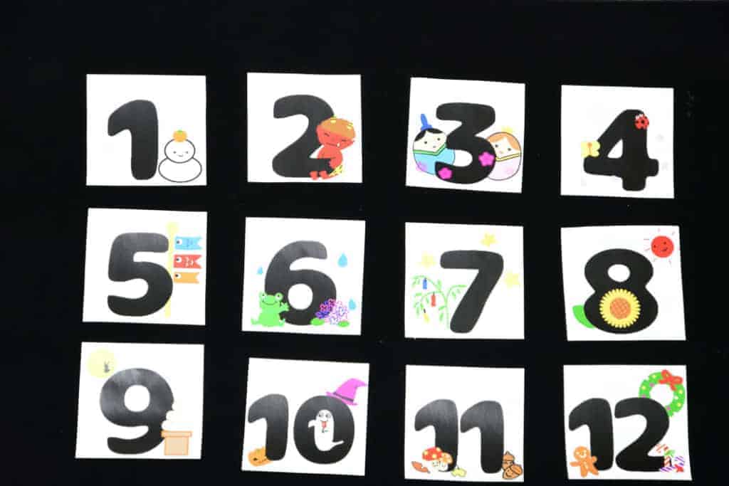 保育で使える日めくりカレンダー無料ダウンロード