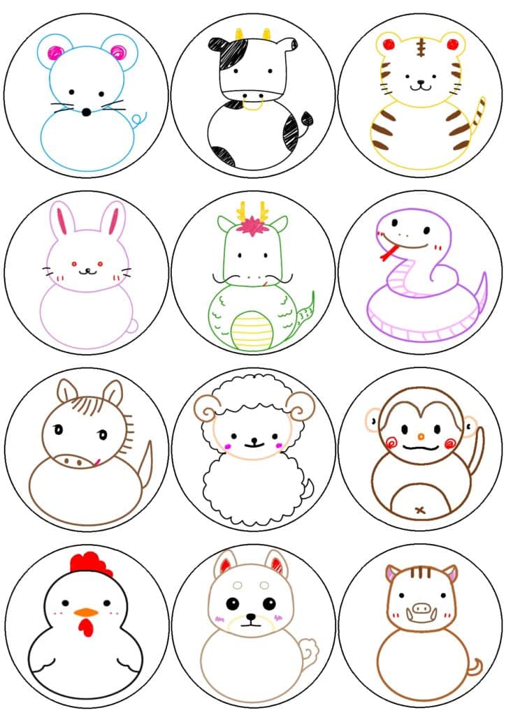 卵シアターペープサート無料教材干支