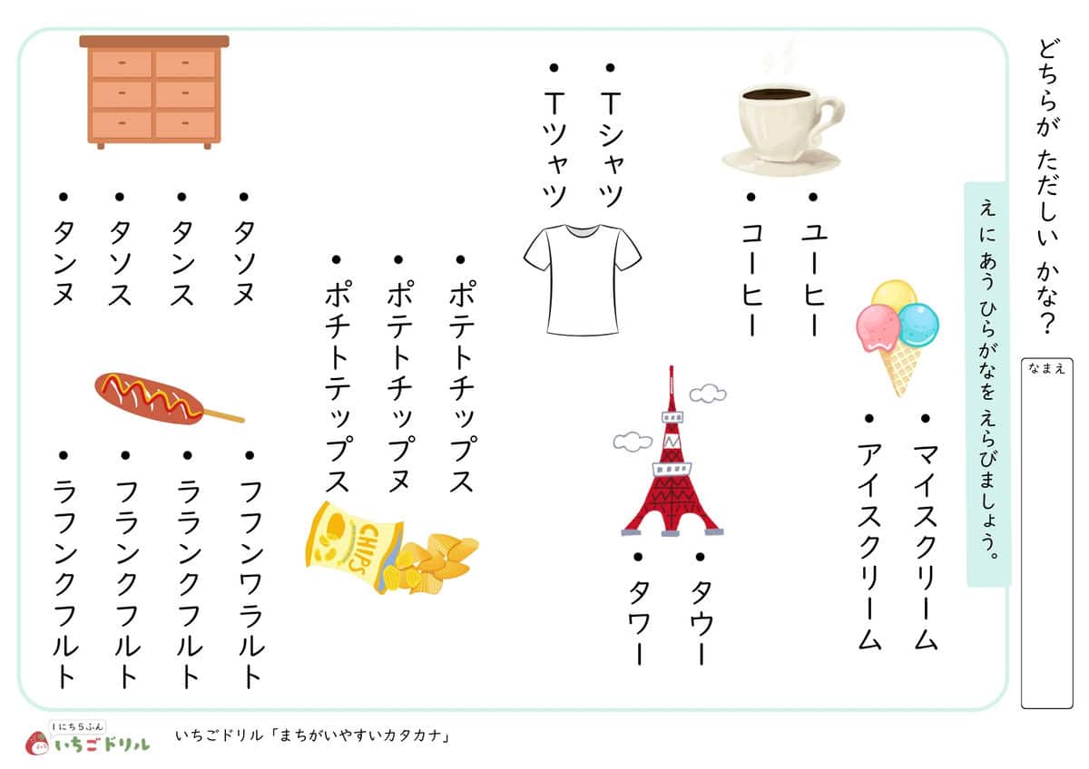 どちらが正しいかな？