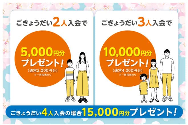 スマイルゼミきょうだい入会キャンペーン特典