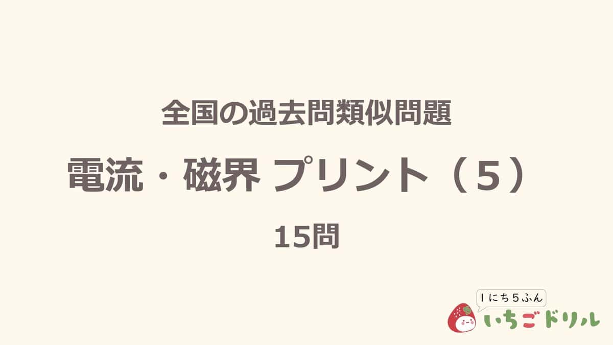 電流・磁界プリント 5
