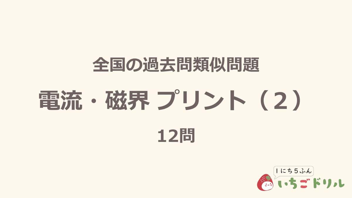 電流・磁界プリント 2