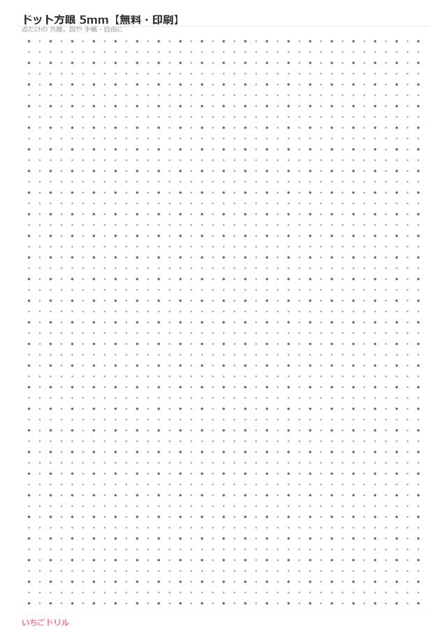 ドット方眼