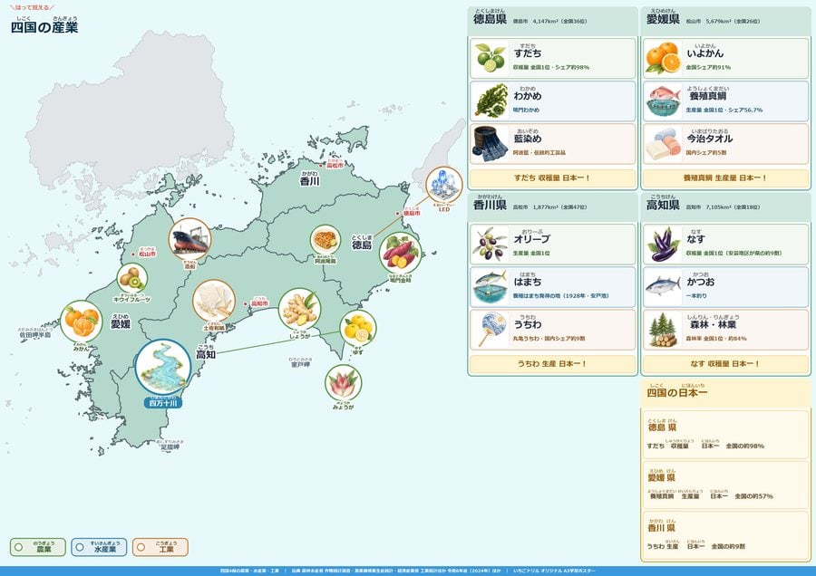 四国 産地版