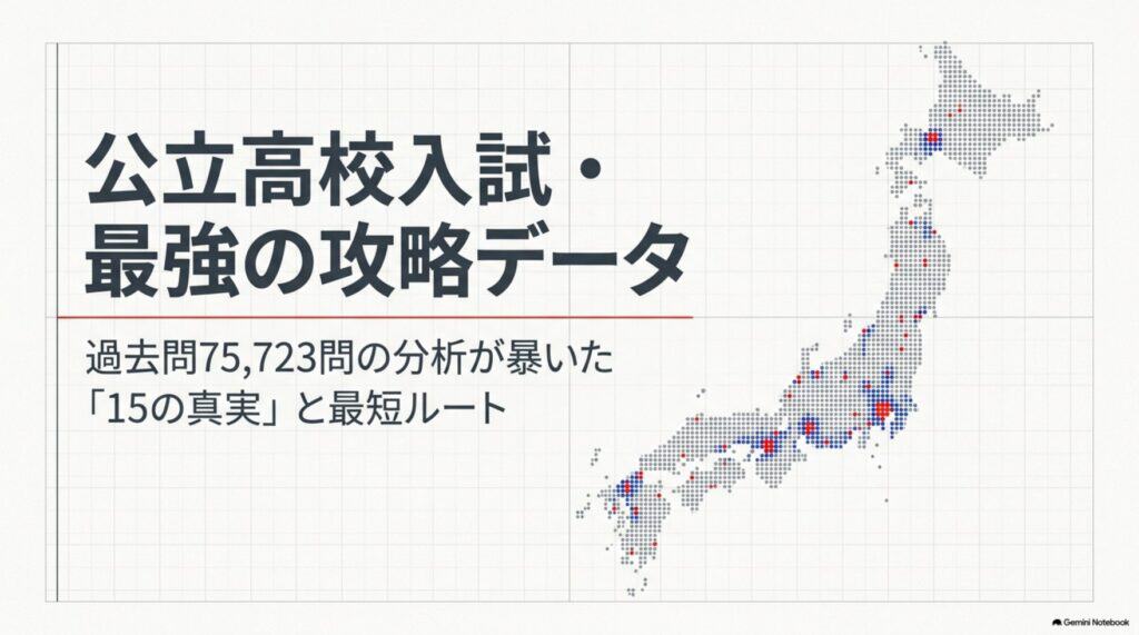入試白書 アイキャッチ 公立高校入試・最強の攻略データ