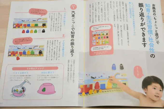 こどもちゃれんじぷちの保護者への情報誌