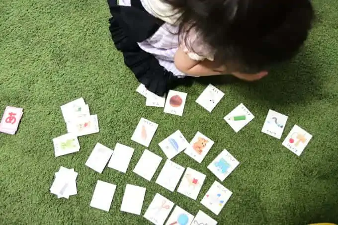 ポピっこきいどり（３歳～４歳向け）学習の様子