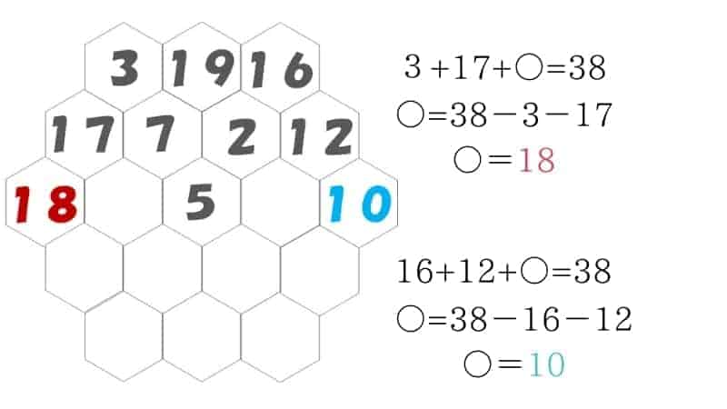 子ども（小学生）から大人まで楽しめる数字パズル③