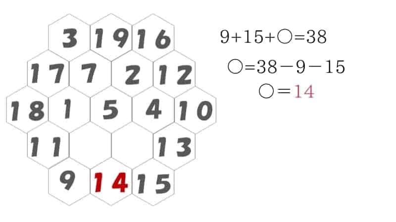 子ども（小学生）から大人まで楽しめる数字パズル⑨