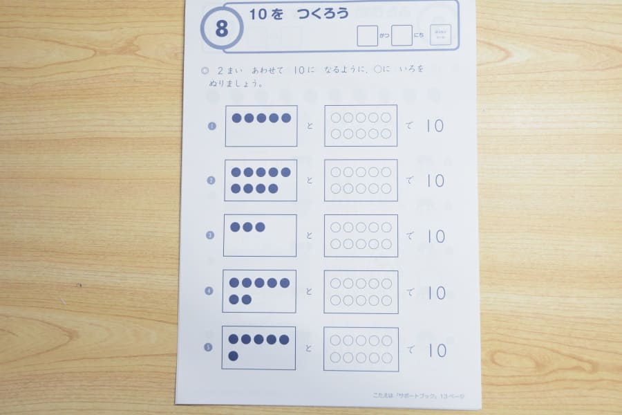 Z会小学生講座のドリルZの中身