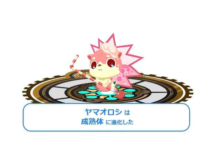 スタディサプリ育成が進むとサプモンが進化する