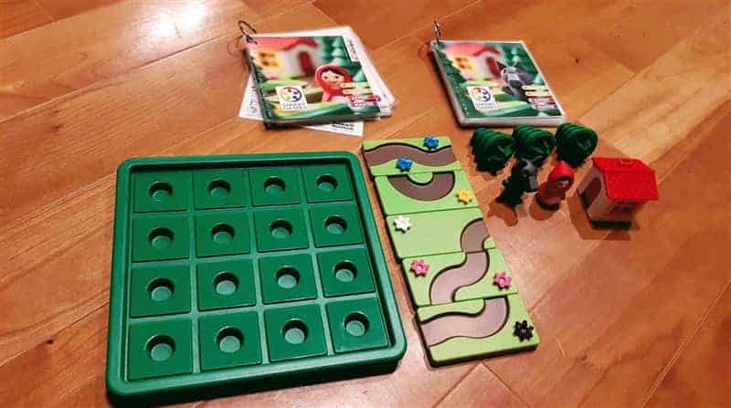 トイサブで届いた赤ずきんパズル