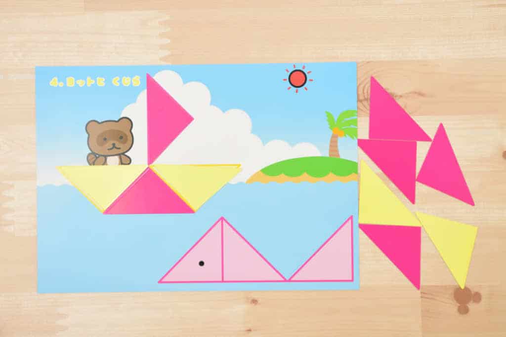 モコモコゼミ年少コース（3歳～4歳)のパズル