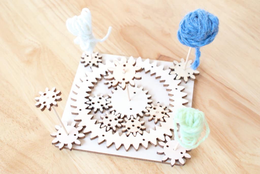 ワンダーボックス ギアギアワールド 組み立てたギア 完成品