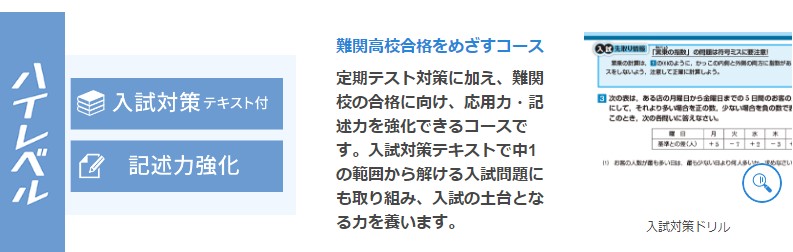 副教科まで対応・王道の「進研ゼミ」