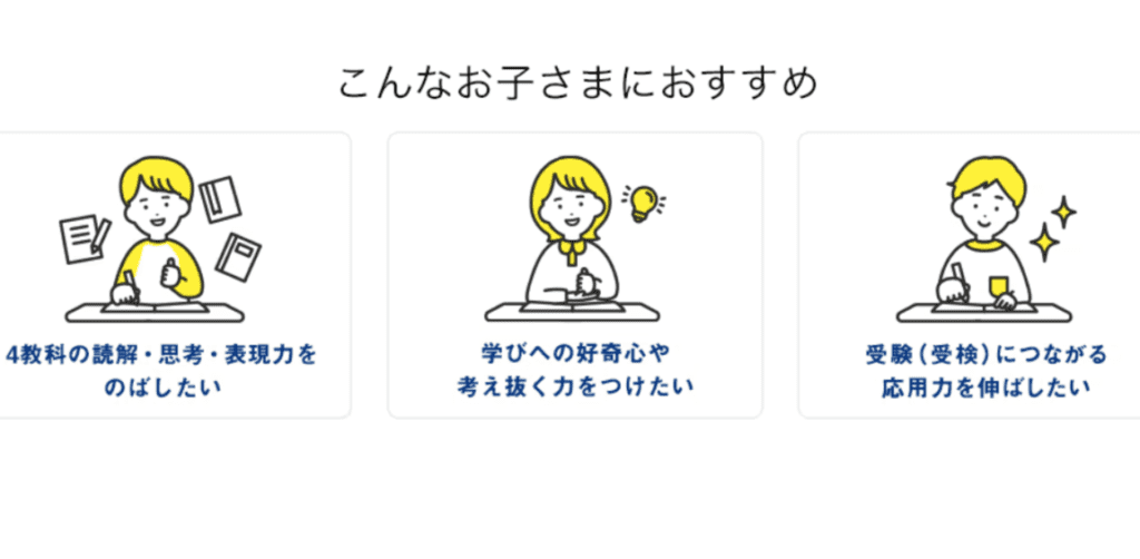 進研ゼミ考える力プラスがおすすめな人