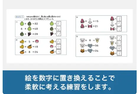 考える力プラス２年生教材例