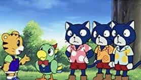 しまじろう｜消えたキャラクター｜黒猫三兄弟の夏服姿