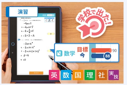 進研ゼミ中学生「定期テスト対策」