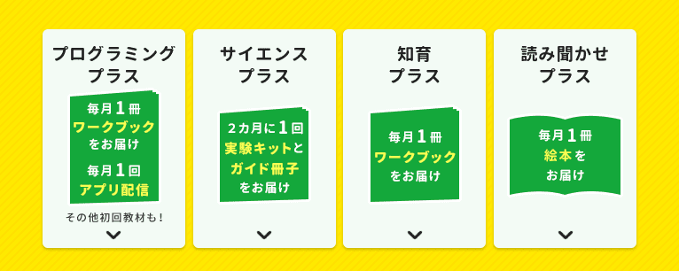 オプション講座こどもちゃれんじプラス